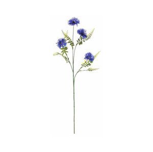 Umelá kvetina Chrpa 65 cm, modrá%