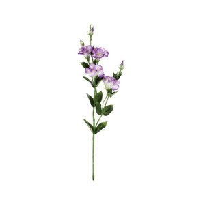 Umelý kvet Eustoma 80 cm, fialová%