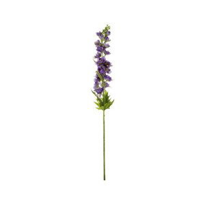 Umelá kvetina Ostrožka 70 cm, fialová%