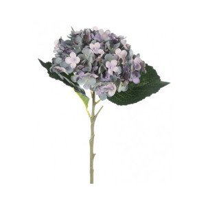 Umelá kytica Hortenzia 50 cm, modrá%