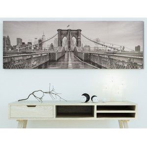 Obraz na plátne Brooklyn Bridge, 150x50 cm%