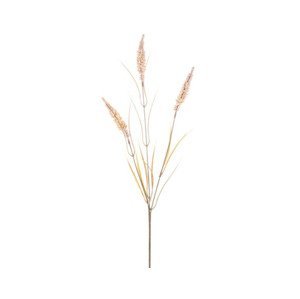 Umelá kvetina Vetva pšenice 75 cm, krémová%