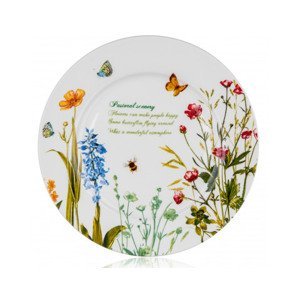 Dezertný tanier Lúčne kvety, 19 cm%