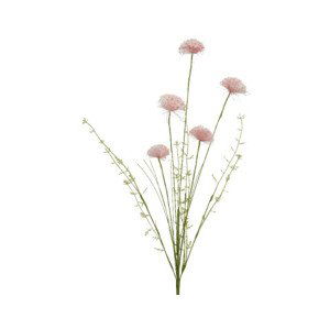 Umelá kvetina Poľné kvety 60 cm, ružová%