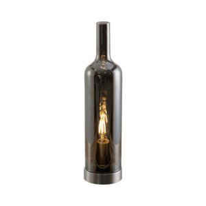 Stolná lampa Bottle 50090102, dymové sklo%