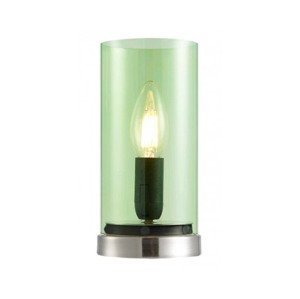 Stolná lampa Laik, zelené sklo%