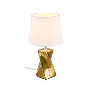 Stolná lampa Abeba, zlatá%