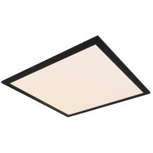 Stropné LED osvetlenie Alpha 45x45 cm, čierne%