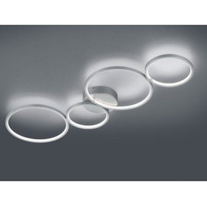 Stropné LED osvetlenie Rondo, 4 kruhy%