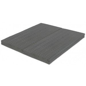Dvojitý rozkladací matrac Duo Flexible Grey 80x200 cm - 160x200 cm%