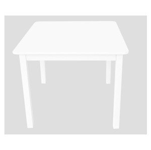 Detský stolík Pantone 60x60 cm, biely%