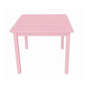 Detský stolík Pantone 60x60 cm, ružový%
