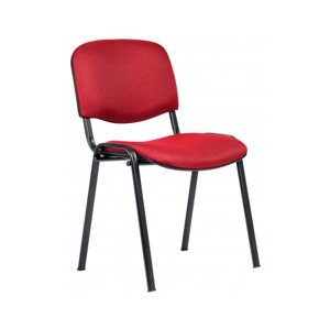 Konferenčná stolička Taurus, červená látka%