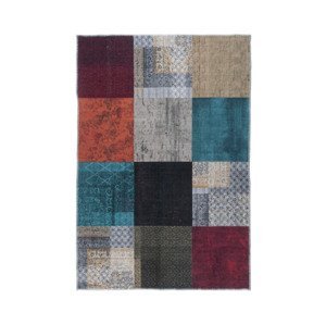Koberec Edessa 120x170 cm, farebný vintage patchwork%