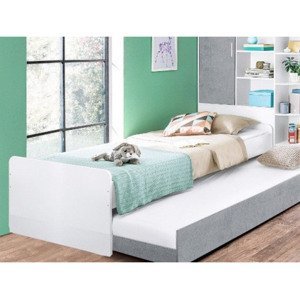 Jednolôžková posteľ Joker 90x200 cm, biela%
