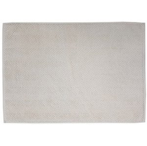 Kúpeľňová predložka Ocean, BIO bavlna, Oxford Tan, vlnkovaný vzor, 50x70 cm%