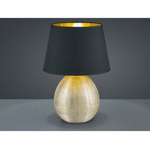 Stolová lampa Luxor 35 cm, čierno-zlatá%