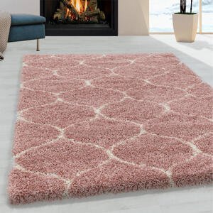 Kusový koberec SHAGGY Salsa ružový 120 x 170 cm