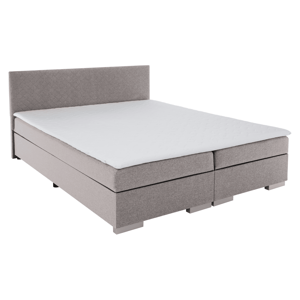 Boxspringová posteľ, sivohnedá Taupe, 180x200, ADARA