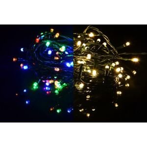Nexos 39231 Vianočná reťaz 3,9 m, 40 LED, 9 funkcií, farebná