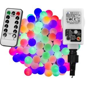 VOLTRONIC® 67318 Párty osvetlenie - 20 m, 200 LED diód, farebné + ovládač