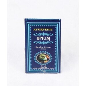 Vonné kužele Ayurvedic “Tekoucí Dým“ - Opium, 30 g.