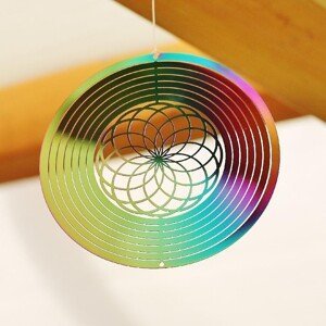 3D Harmonizačný Spinner - Strom Kvet Dúhový