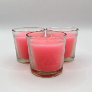 Aromatické vonné sviečky - Ruža