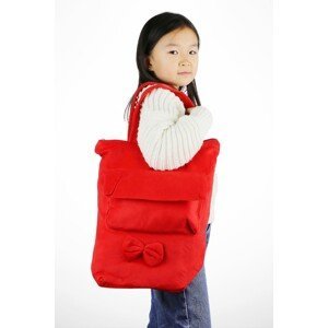 Farebný batoh pre deti - Junior, Červená