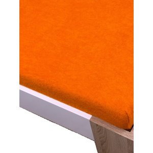 Homa froté plachta oranžová 60x120cm