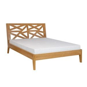 LUKY164 masívna posteľ 160 cm, buk