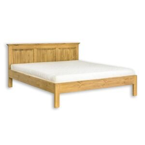 Rustik posteľ 160 cm LK700, jasný vosk