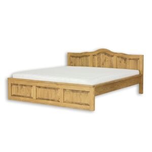 Rustik posteľ 160 cm LK703, jasný vosk