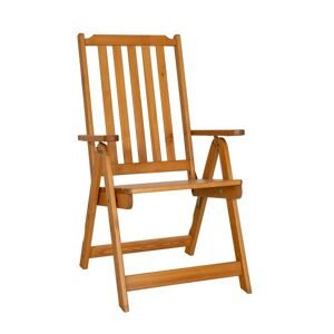 MOUL125 drevené záhradná stolička, tik