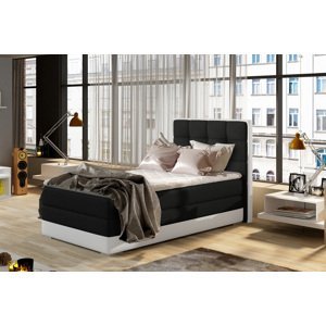Luxusná posteľ BONAMI čierna ľavá