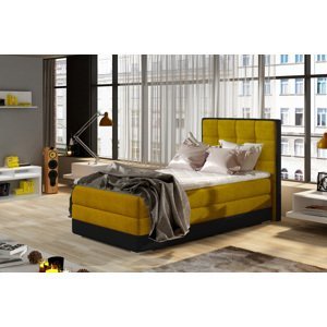 Luxusná posteľ BONAMI žltá pravá