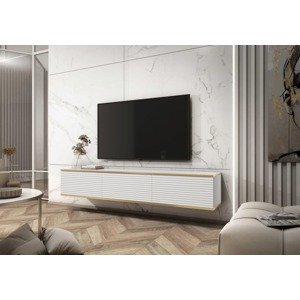 ORLANDO luxusná TV skrinka 175, MDF biela
