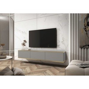 ORLANDO luxusná TV skrinka 175, MDF šedá
