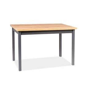 BONO jedálenský stôl 100x60 cm, dub Lancelot / antracit