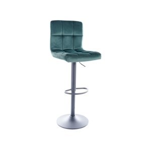 K105 barová stolička, zelená