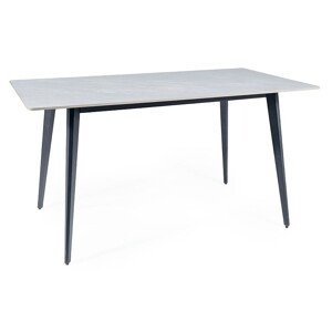 IVA jedálenský stôl, šedá / čierna