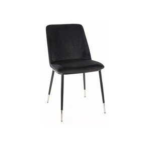 JEFF jedálenská stolička, čierna
