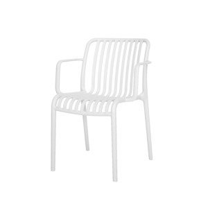 GARDEN záhradná stolička, biela
