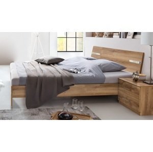 Moderná posteľ ANNY 291 dub planked 140x200 cm
