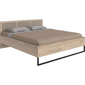 REJN dizajnová posteľ 180 x 200, dub hikora