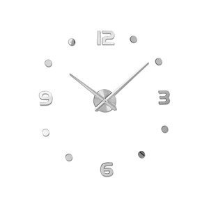 AURIOL® Nástenné hodiny na dotvorenie, Ø 90 – 120 cm (číslice/indexové body)