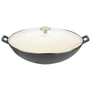 GSW Liatinový wok, Ø 36 cm (čierna)