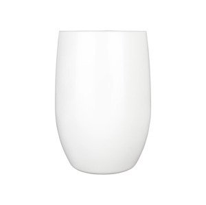 ERNESTO® Plastové poháre na víno/šampanské/vodu, 6 kusov (biela, poháre na vodu)