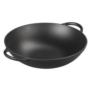 GRILLMEISTER Grilovací wok/Pekáč na chlieb/Liatinový hrniec Dutch Oven (grilovací wok)