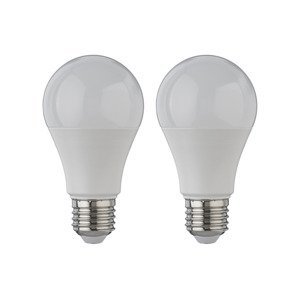 LIVARNO home LED žiarovky (hruška, 9,5 W, E27, 2 kusy)